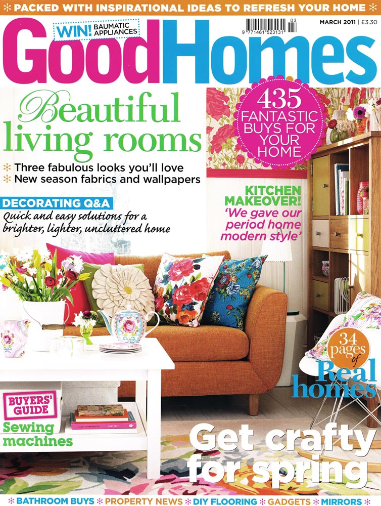 Good Homes March 2011 cover