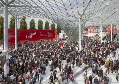 milan interior design fair saloni entrance