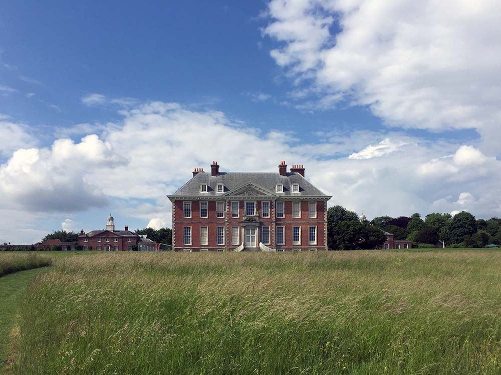 uppark house west sussex front elevation
