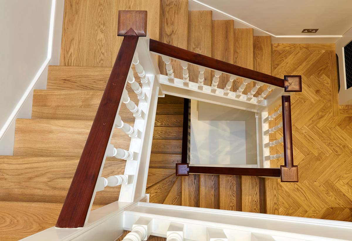 parquet floor in a knightsbridge london design project