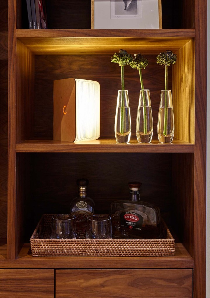 Lighting Bespoke Cabinetry in Knightsbridge Kensington London