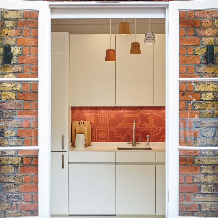Kitchen Terrace Design in Knightsbridge Kensington London