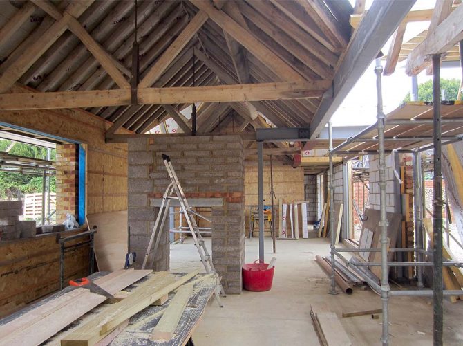 A major residential conversion project in Surrey is underway