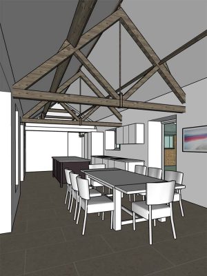 surrey kitchen design 3d model