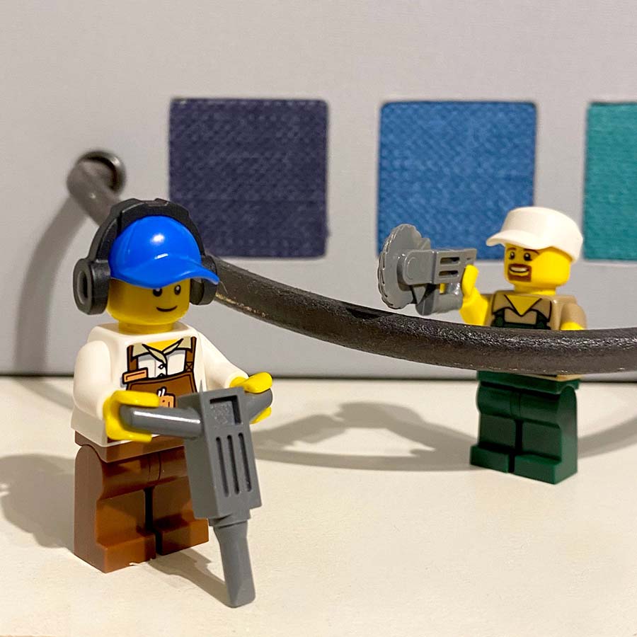 construction work starts on interior refurbishment