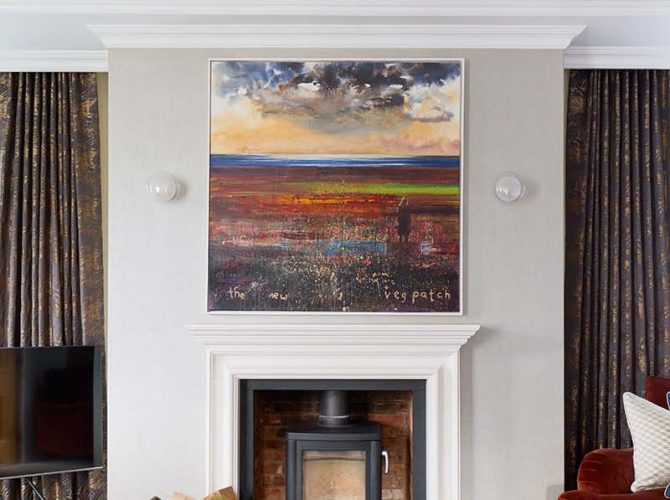 A peek at the full interior design of this large family home in Oxfordshire