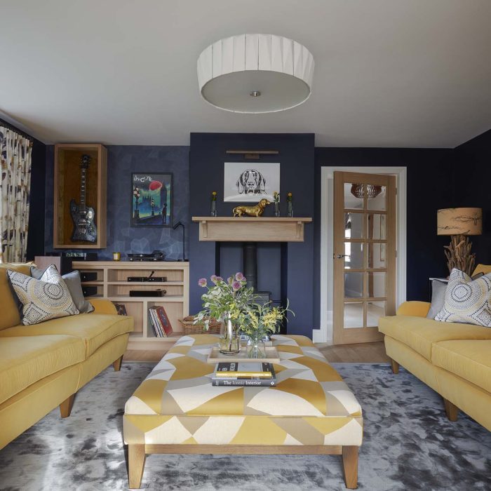 A Bold and Colourful Home, New Alresford, Hampshire